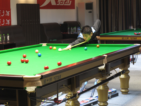 四體會(huì)臺(tái)球開(kāi)賽 廣東3：0戰(zhàn)勝江蘇