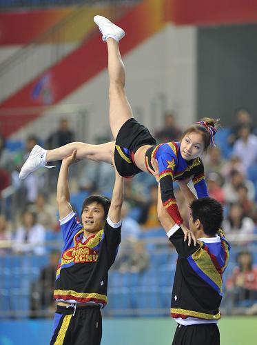 四體會(huì)——技巧性啦啦操賽況