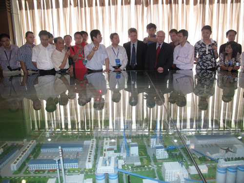 瓦斯治理國際會議代表考察淮南礦業集團