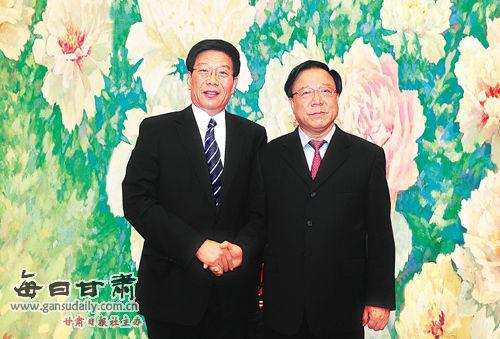 甘肅省省長(zhǎng)徐守盛調(diào)任湖南 被提名為省長(zhǎng)人選