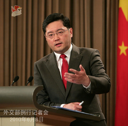 外交部就日本新內(nèi)閣成立、中朝邊界槍擊事件等答問
