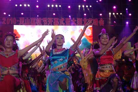 2010靈山荔枝節(jié)火紅登場