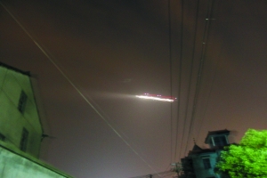 杭州不明飛行物仍是謎 猜測(cè)均被專(zhuān)家駁斥(圖)