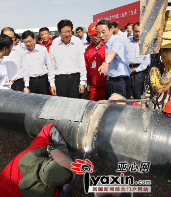 中石油南疆天然氣工程喀什開工 三地州覆蓋率將達88%