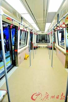 額廣州將開通世界首條無人駕駛旅客自動輸送系統