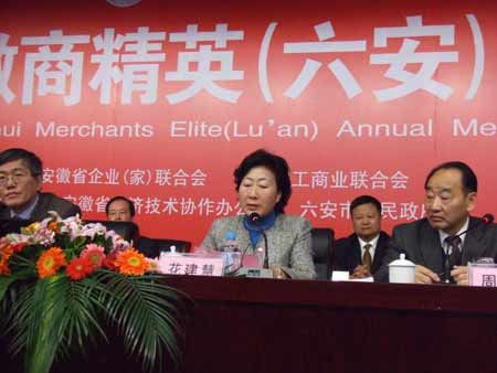 2010國際徽商精英年會六安隆重舉行（圖）