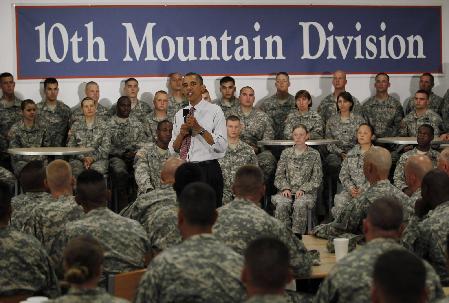 大嘴奧巴馬將陣亡士兵“說活” 親自打電話道歉