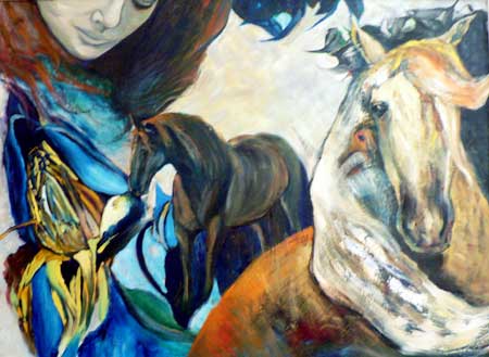 婁晨煜“對話的馬”