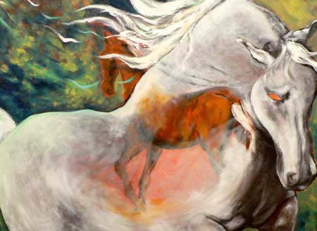 婁晨煜“對話的馬”