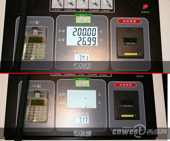 西安汽柴油價均下調0.25元 市民網友“不買賬”