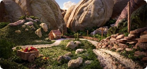 神奇！絕美食物風(fēng)景畫