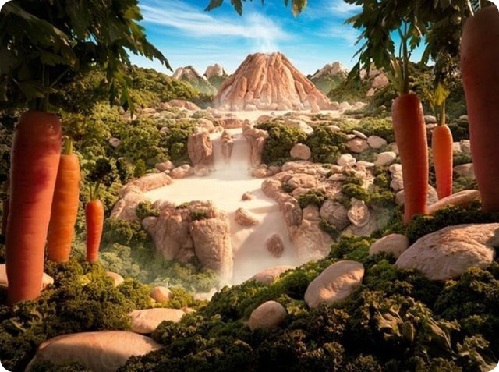 神奇！絕美食物風(fēng)景畫