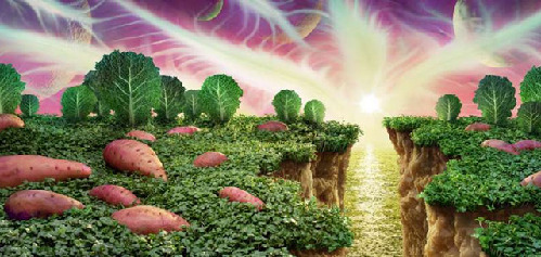 神奇！絕美食物風(fēng)景畫