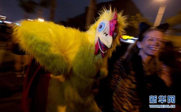 光怪陸離的萬圣節狂歡夜