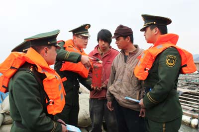 防火宣傳到漁排