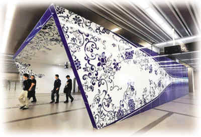 北京地鐵首次制定換乘步行距離標準