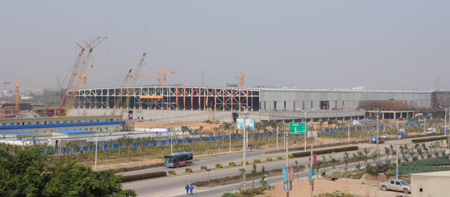 天馬“絕塵” 主廠房封頂