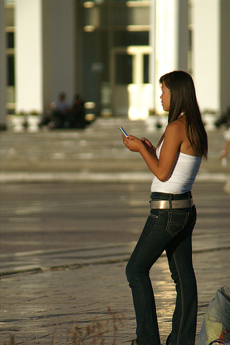 實拍蒙古國大街上出人意料的美女