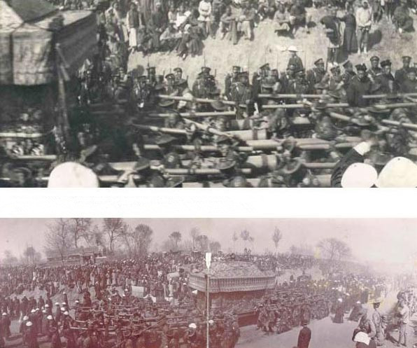 曝慈禧葬禮上的恐怖畫面！