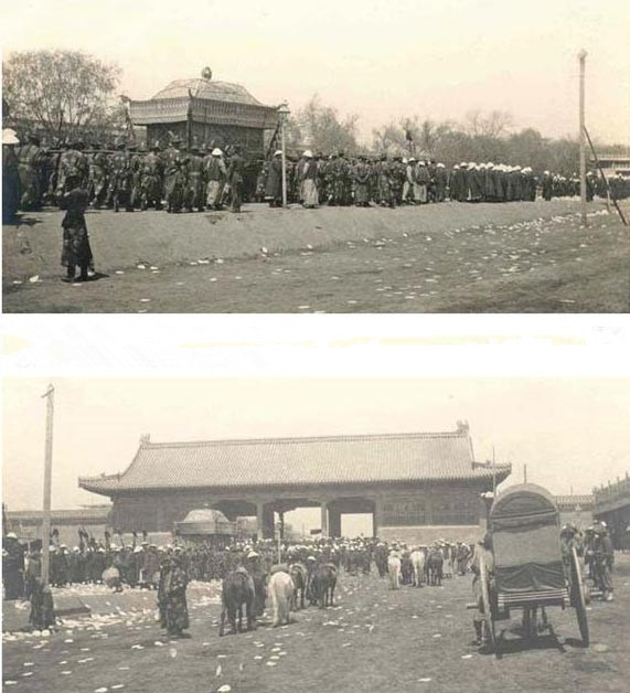 曝慈禧葬禮上的恐怖畫(huà)面！