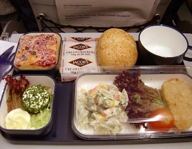 飛機餐也美味 實拍各國航空公司美味飛機餐