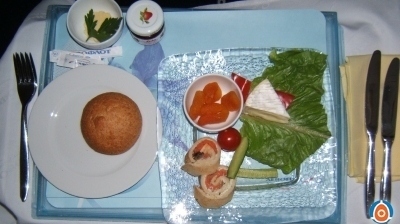 飛機(jī)餐也美味 實拍各國航空公司美味飛機(jī)餐