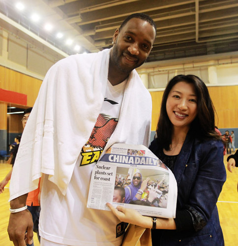 NBA球星麥迪抵青開啟新征程