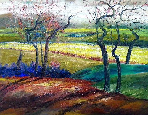 意會中國——孟加拉國青年藝術家來華采風創作作品展在宋莊舉行