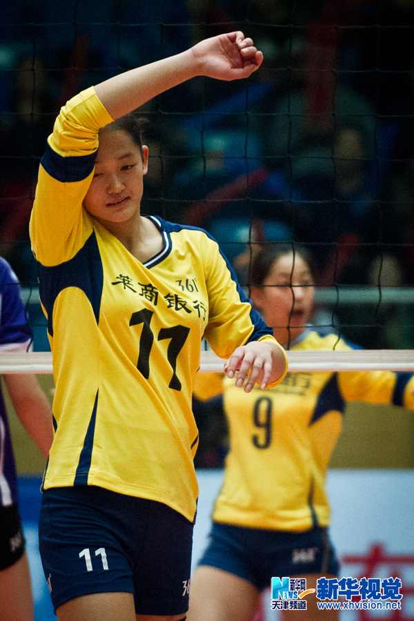 女排聯(lián)賽：天津勝山東