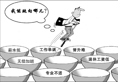 體制內(nèi)人出不去體制外人進不來 跳槽 我怕的是啥