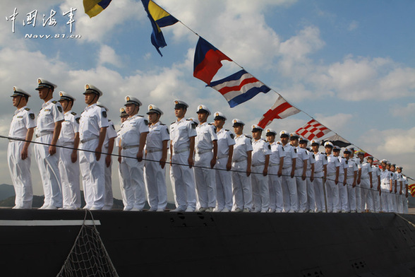 中國海軍新型潛艇內部照曝光