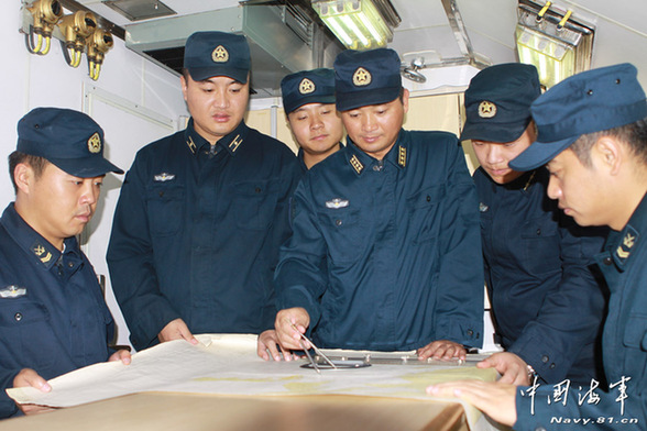 中國海軍新型潛艇內部照曝光