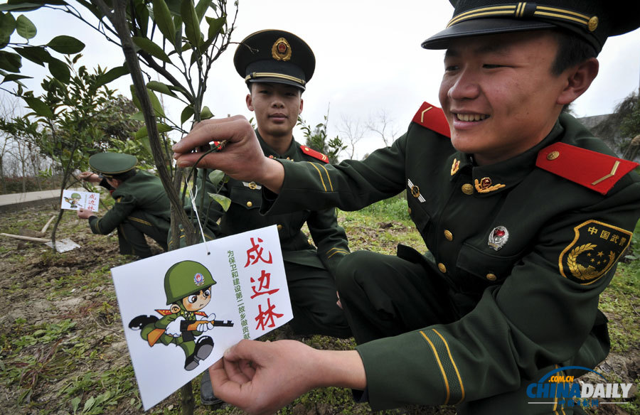 《中國日報》聚焦“3·12”植樹節(jié)圖片精選