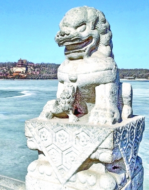 刨根問底：十七孔橋比盧溝橋上的石獅多？