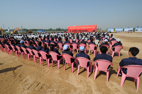 中國古井酒城初具規模