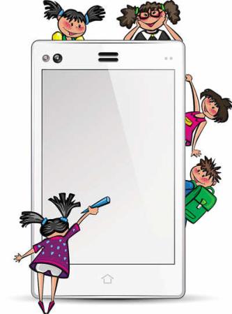 我國未成年手機(jī)網(wǎng)民約1億 小學(xué)學(xué)生玩出老繭