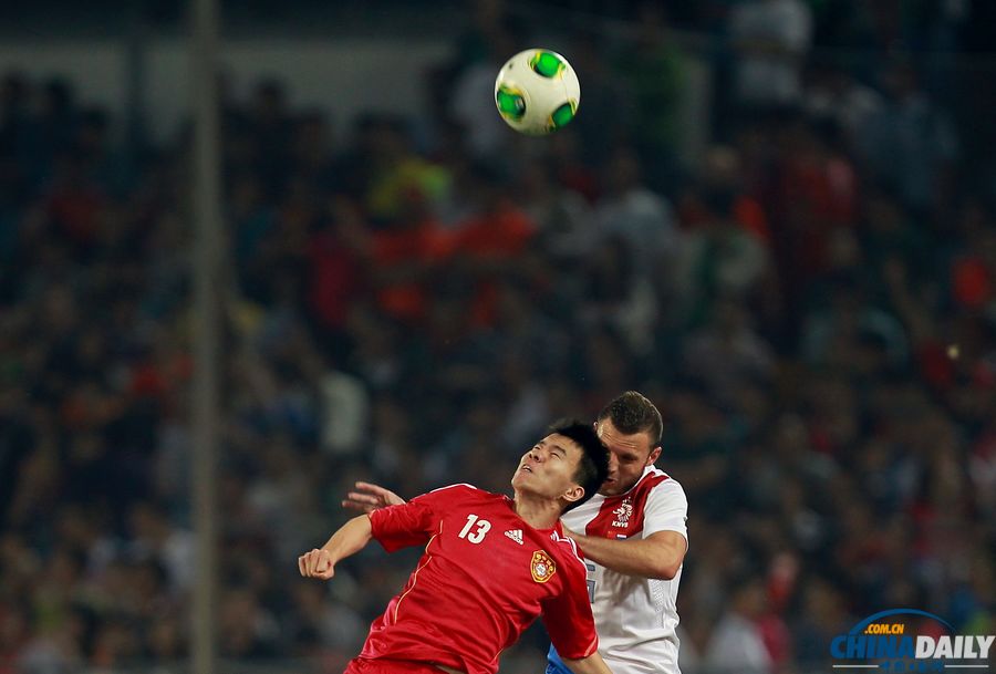 熱身賽：國足0:2不敵荷蘭