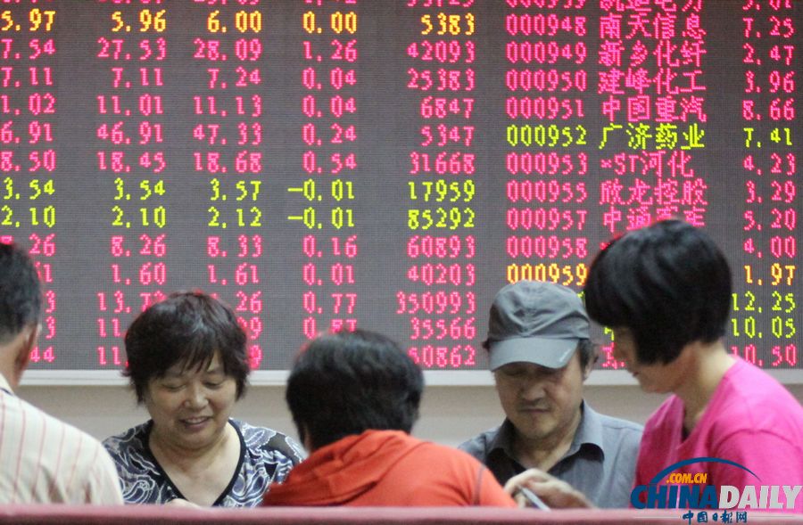 滬指漲0.57%重上2000點