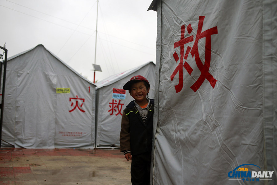 甘肅漳縣：探訪災民安置點