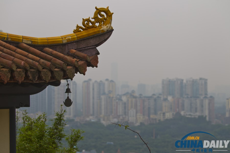 深圳現最牛違建：住宅樓頂疑似有座“廟”