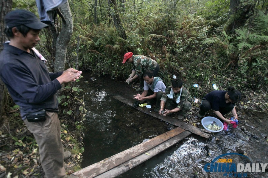 圖片故事：原始森林“跑山人”