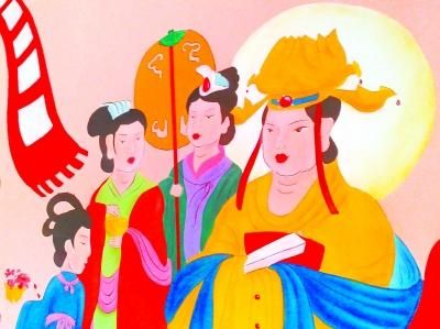 清代壁畫修復后慘不忍睹:面目全非紅配綠