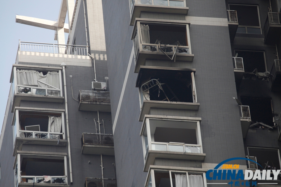 西安居民樓爆炸造成1死6傷