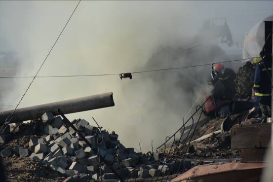 河北黃驊液化氣站爆炸事故：唯一遺留明火被熄滅 事故處置進入收尾階段