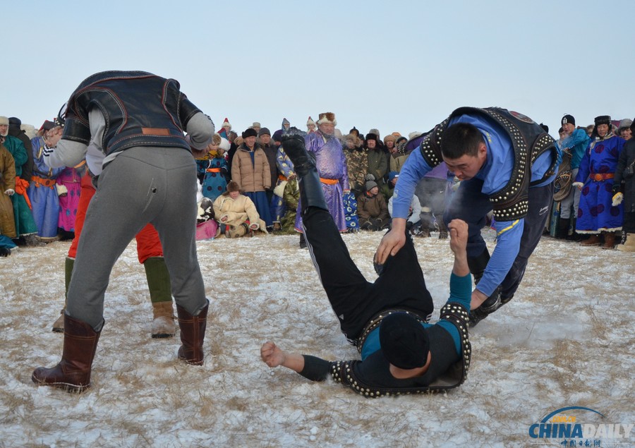 內蒙古舉辦冰雪那達慕
