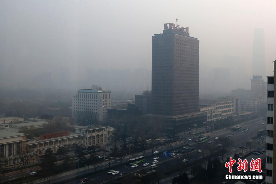 平安夜中國多地陷“霾伏”