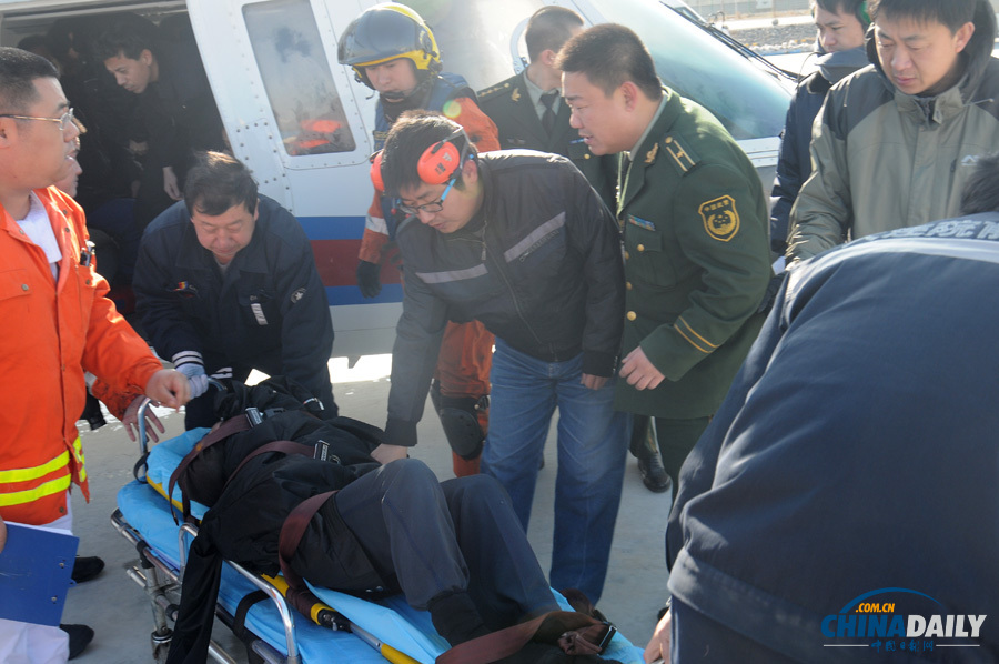 柬埔寨籍船旅順附近海域擱淺 15名朝鮮籍船員獲救