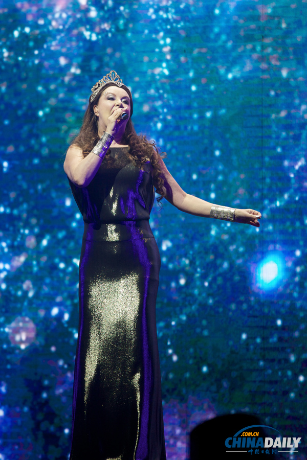 莎拉布萊曼在上海舉行演唱會