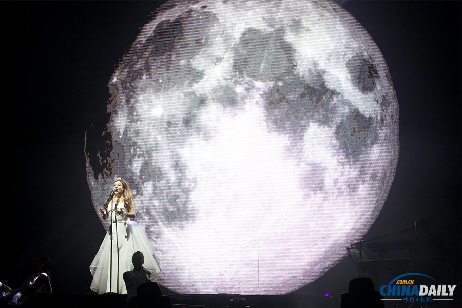 莎拉布萊曼在上海舉行演唱會