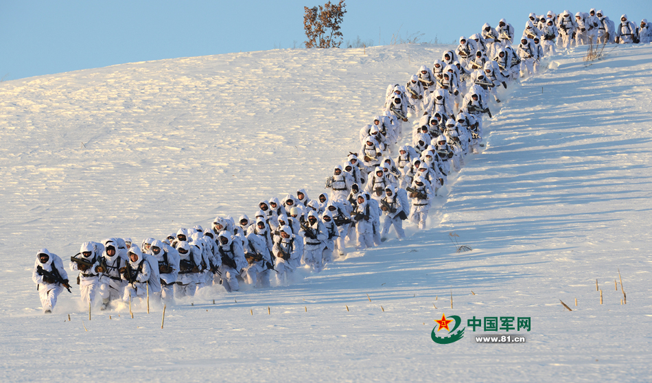 沈陽軍區某特戰旅-34℃練官兵作戰能力